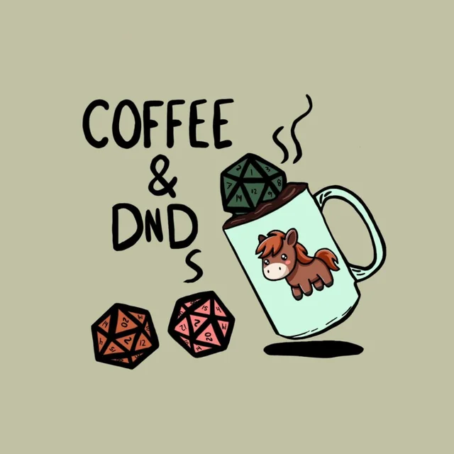 Official Coffee & D&D podcast cover